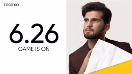 Realme Announces Shaheen Afridi as Brand Ambassador, Teases Major Announcement on June 26