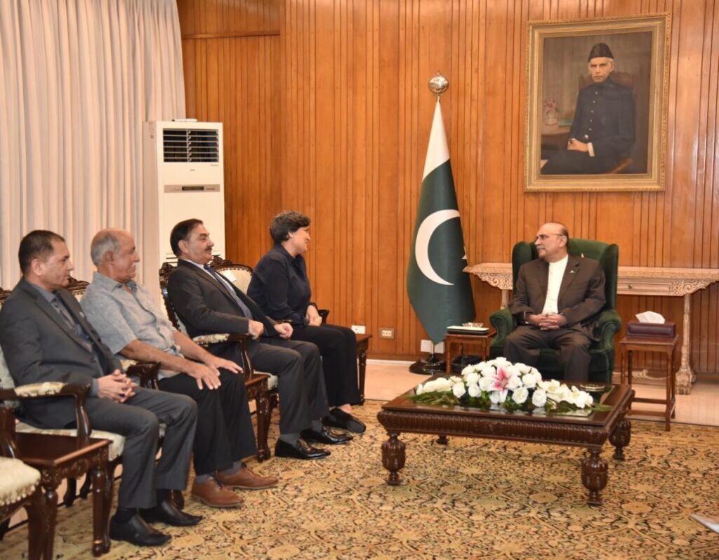 President lauds services of A.Q.Khan Hospital Trust,