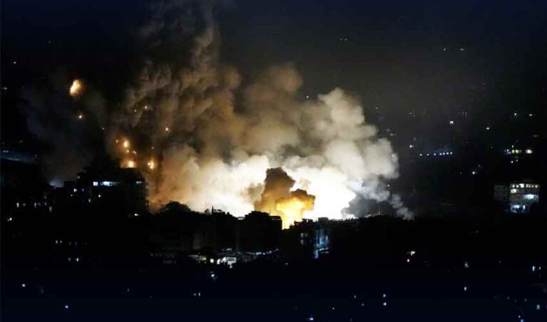 Israel strikes Beirut