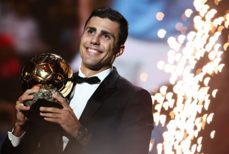 Rodri wins men’s Ballon d’Or as Real Madrid boycott