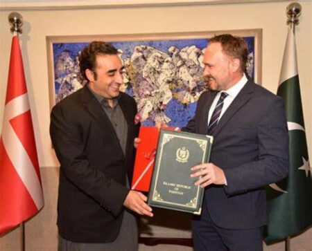 Denmark and Pakistan