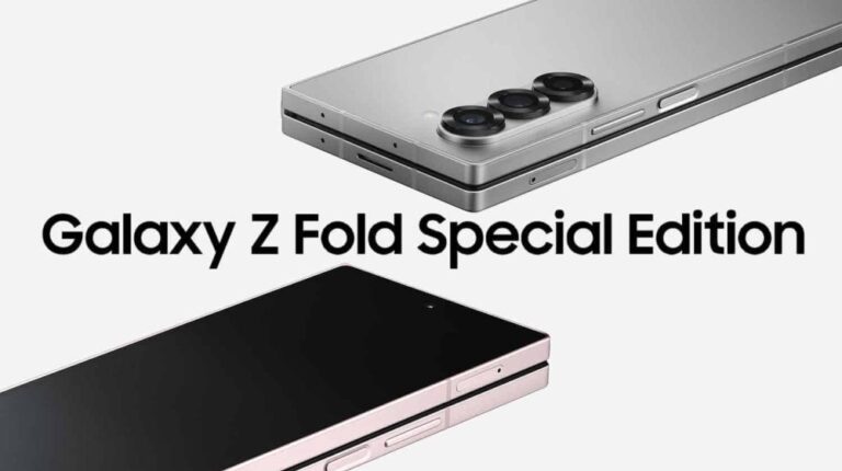 Samsung Galaxy Z Fold Special Edition Features Less Noticeable Crease