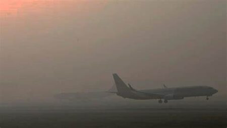 Smog Disrupts Flight Schedule at Lahore's Allama Iqbal International Airport