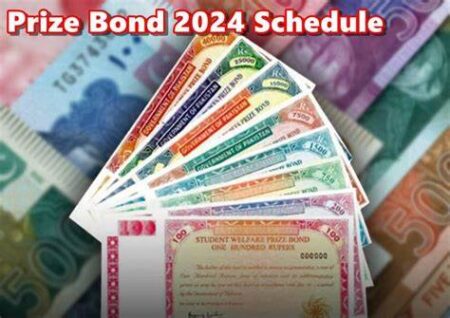 Prize bond results and Schedule 2024