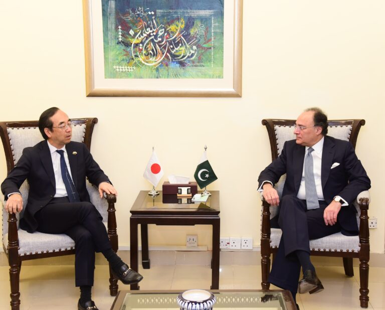 Federal Minister for Finance and Revenue holds meeting with Japanese Ambassador