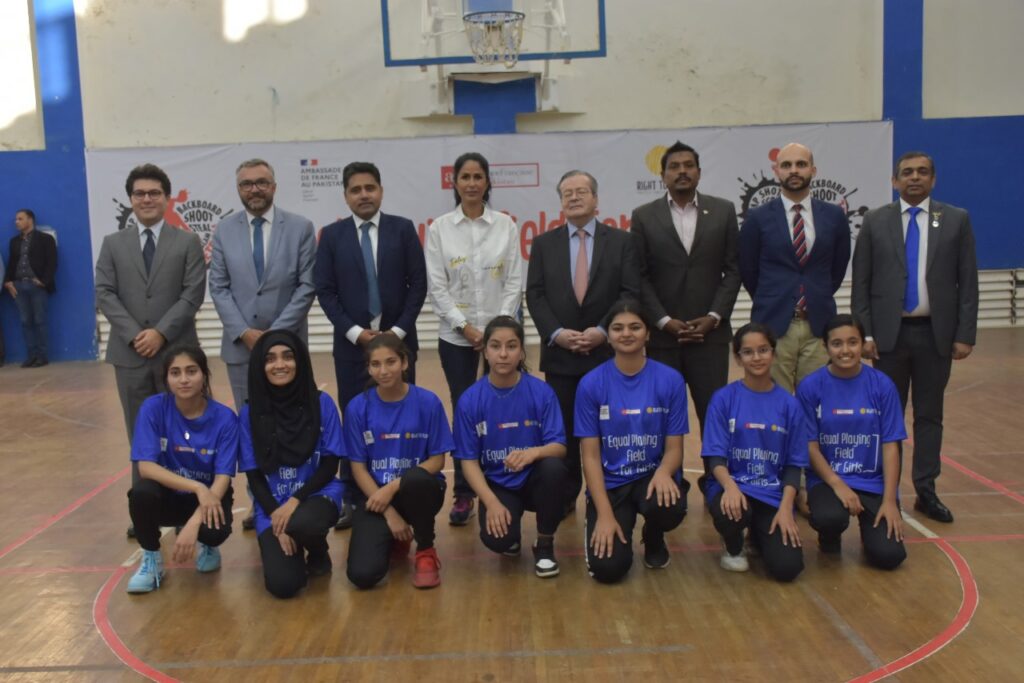 French Ambassador Champions Women's Empowerment Through Sports at Basketball Tournament