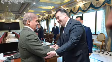 PM Sharif and Tajik Minister Explore CASA-1000 and Regional Connectivity Initiatives CASA-1000