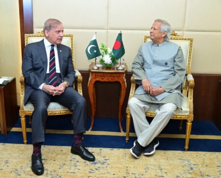 PM Shehbaz and Bangladesh’s Yunus Pledge to Strengthen Ties and Resolve 1971 Issues