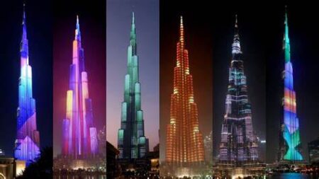 Burj Khalifa Unveils Revolutionary RGBW Facade Lighting Upgrade Ahead of 15th Anniversary