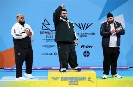 Pakistan Weightlifting Team Shines at Far East Cup