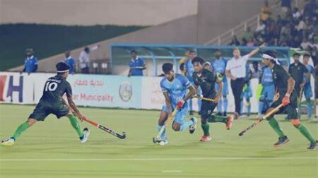 Pakistan Storms into the Final of the Men’s Junior Hockey Asia Cup with Dominant Performance