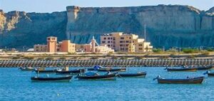 Scenic view of Gwadar’s coastline.