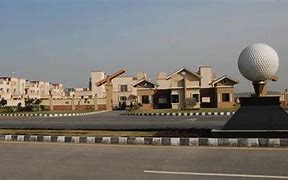 Modern urban development in DHA Lahore.