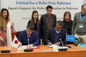 Japan Announces $3.1 million grant to Support Pakistan's Polio Programme