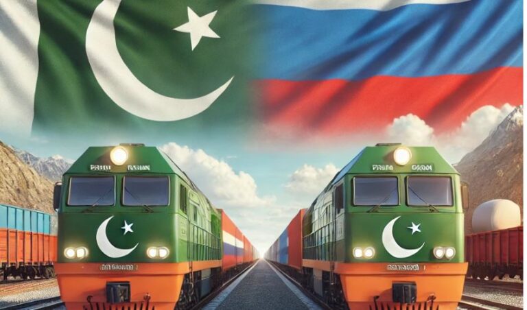 Pakistan, Russia Trial Freight Train Service in March 202