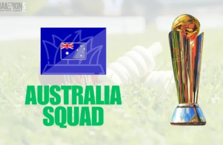 Australia Unveils Star-Studded Squad for Champions Trophy 2025