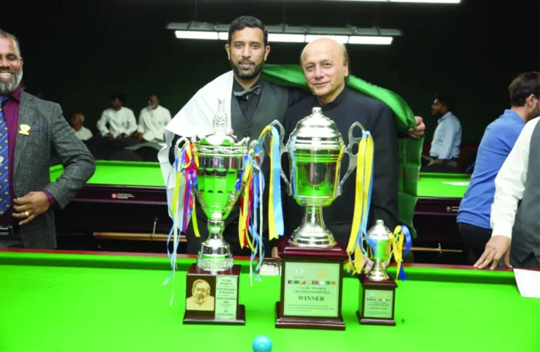 Mohammad Asif SAARC Snooker Championship