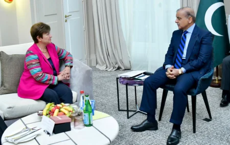 PM Shehbaz to Hold Talks with IMF Chief in Dubai