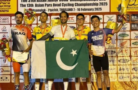 Pakistan Makes History with Medals at Asian Cycling Championship