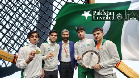 Pakistan Secures Semifinal Berth at Asian Junior Squash Championship
