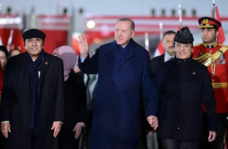 Turkish President Erdogan Arrives in Pakistan for Key Two-Day Visit