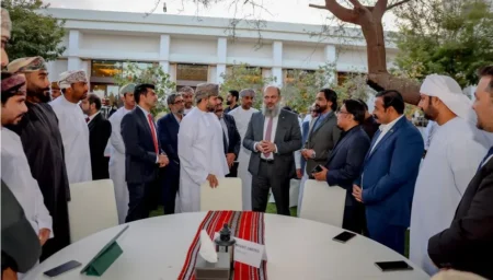 Product to Product Discussion with Omani Businessmen to Up Mutual Trade