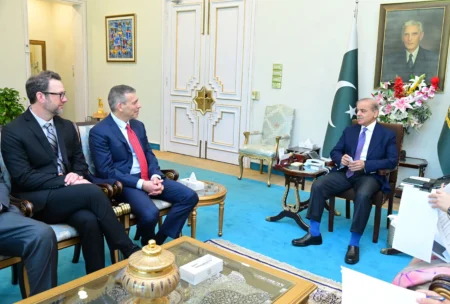 PM Discusses Pak IT Future with US Tech Firm Afiniti Delegation US Tech Firm Afiniti