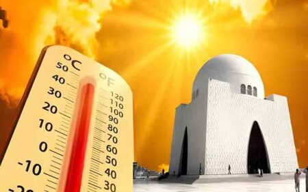 Karachi Heat Wave Continues, Temperatures Reach 38°C Karachi Heat Wave Continues, Temperatures Reach 38°C