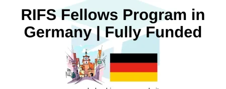 RIFS Fellowship in Germany