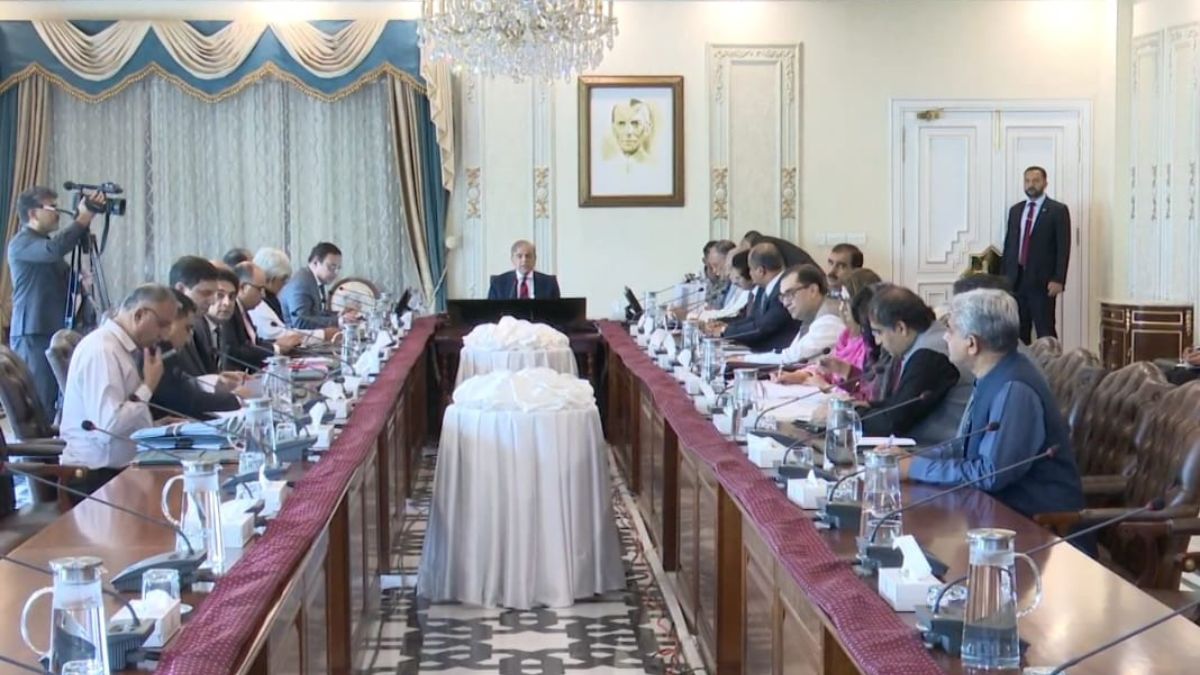 Government officials unveiling mega low-cost housing project