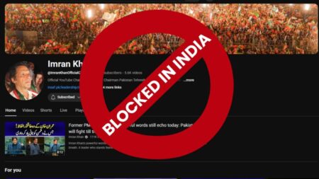 India Blocks Imran Khan’s YouTube Channel