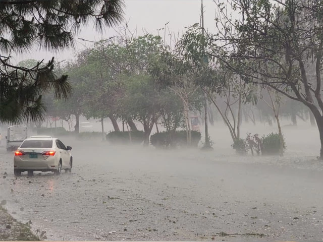 Intense Winds and Hailstorm