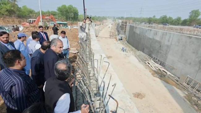 Jinnah Square Murree Road Underpass Inauguration Date