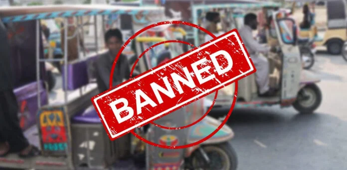 rickshaw ban