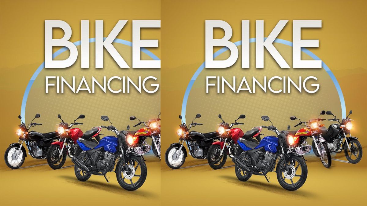 Motorcycles available on installment plans in Karachi 2025