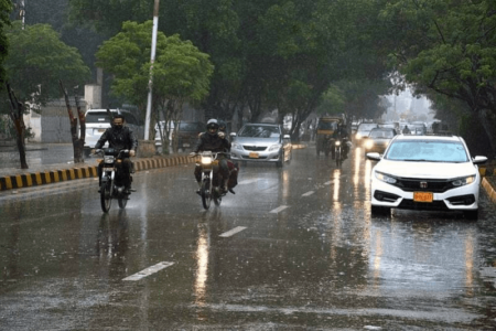 Light Rain Brings Relief to Lahoris as Temperatures Soar
