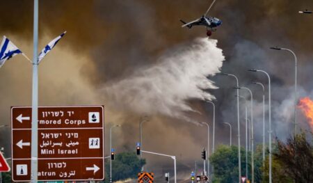Massive Wildfire Near Jerusalem Brought Under Control