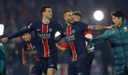 PSG Hold Nerve to Beat Arsenal