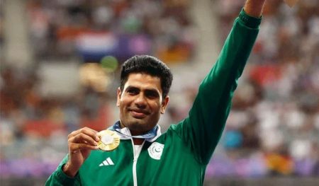 Arshad Nadeem Gears Up for Asian Athletics Championship Arshad Nadeem