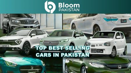 Lineup of Pakistan’s top selling cars in 2025 including Suzuki Alto, Toyota Corolla and Honda City