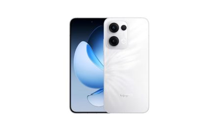Oppo Reno 13 5G smartphone front and back view with sleek design and display – 2025 model