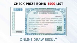 Rs 1,500 Prize Bond Draw on May 15: Full Details, Big Prizes