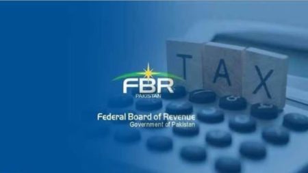 Tax exemption concepts with Pakistan flag and calculator