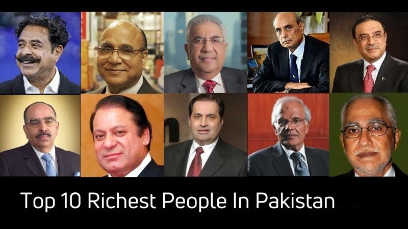 Top 10 Richest People in Pakistan