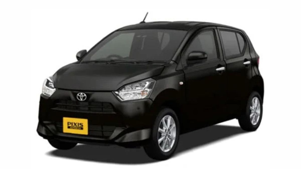 Toyota Pixis 2025 model parked, showcasing fuel efficiency and compact design