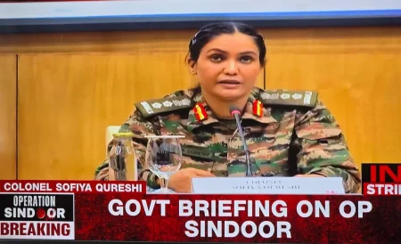 Colonel Sofia Qureshi