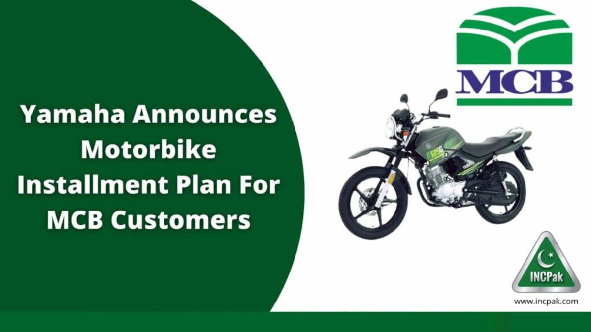 Yamaha YB125Z and YBR125 bikes available on flexible installment plans in Pakistan 2025