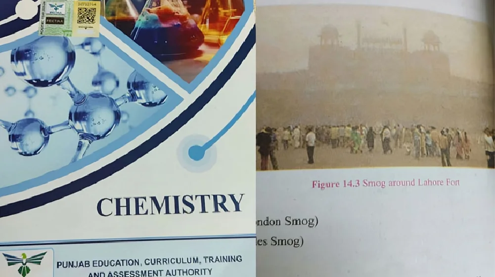 Textbook Blunder: Red Fort Shown Instead of Lahore Fort