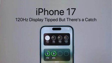 Apple iPhone 17 leak reveals 120Hz LTPO display upgrade