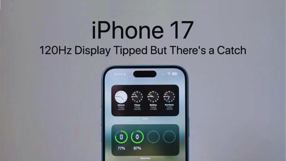 Apple iPhone 17 leak reveals 120Hz LTPO display upgrade